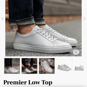 The Premier Low Top
Grey